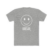 Keep On Smiling Men's Active Crew Tee